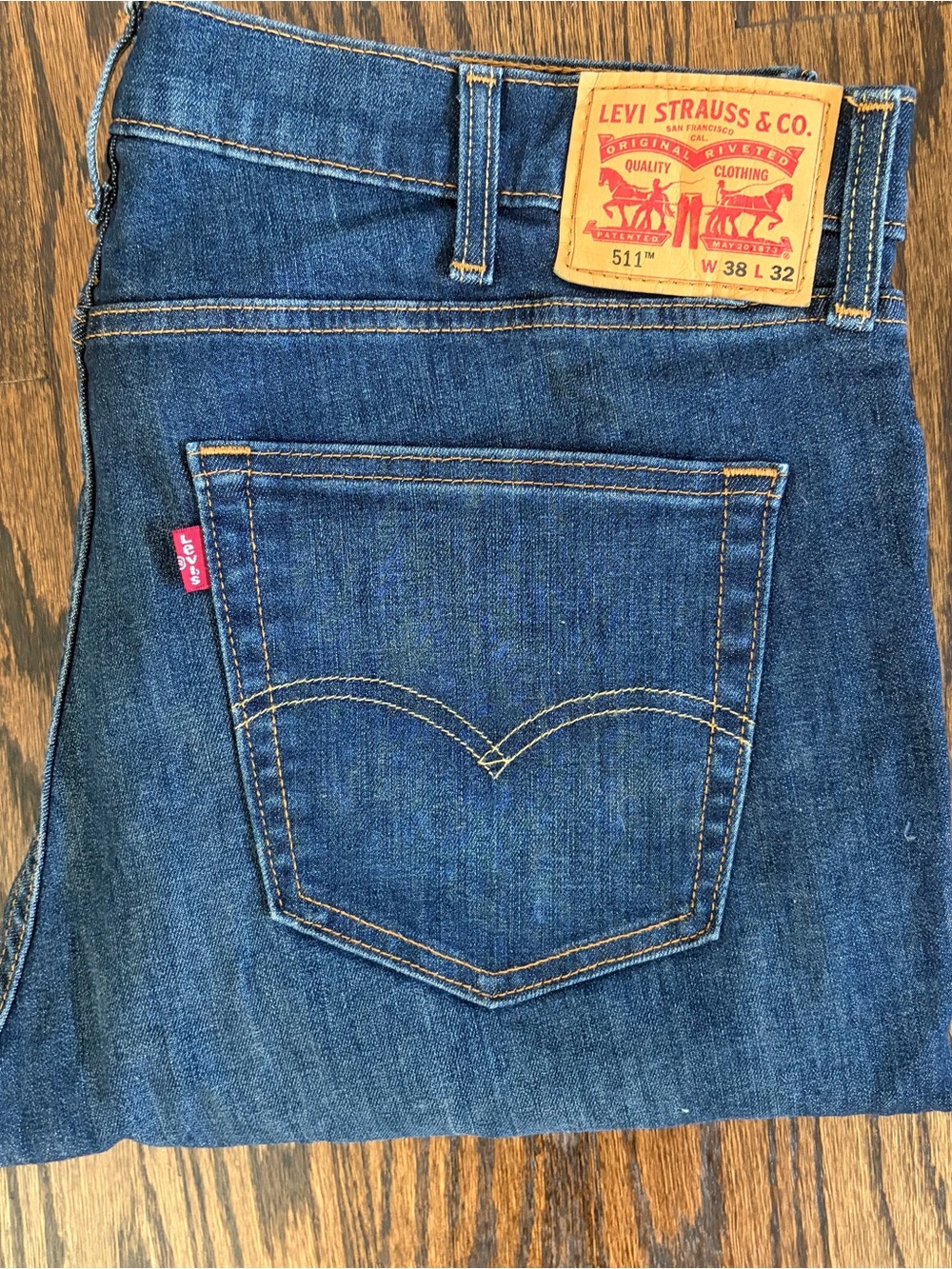 Levi's 511™ Slim Straight Jeans in Denim Blue